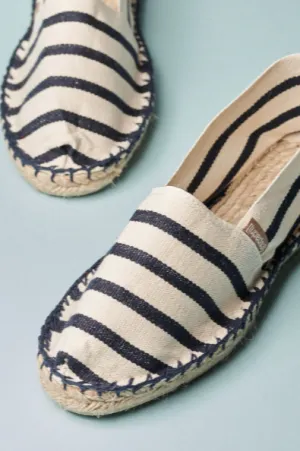 Espadrij L’origionale - Natural/Navy Stripe