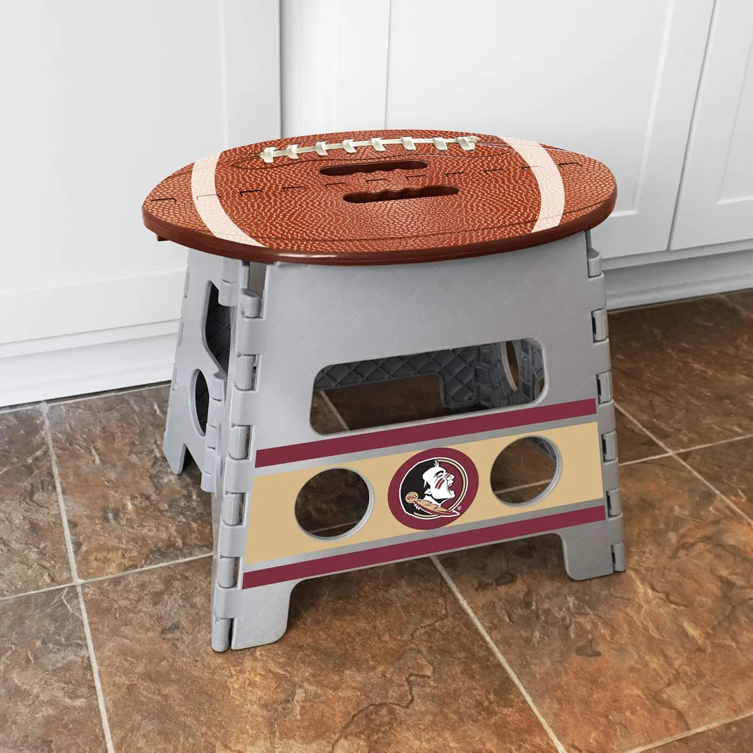 FANMATS NCAA Unisex-Adult Folding Step Stool