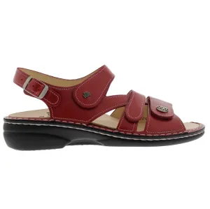 Finn Comfort Gomera-S Women's Red Slingback Sandals