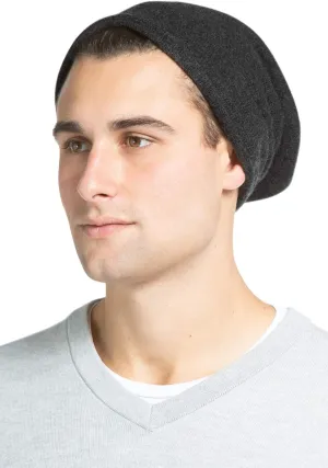 Fishers Finery Men's 100% Pure Cashmere Slouchy Beanie