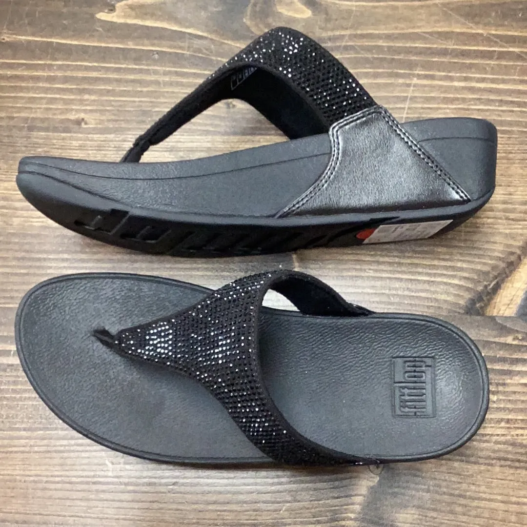 Fitflop LuLu Crystal Toe-Post Sandal