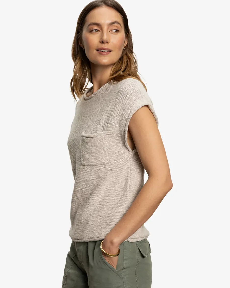 Flax Easy Sweater Tee