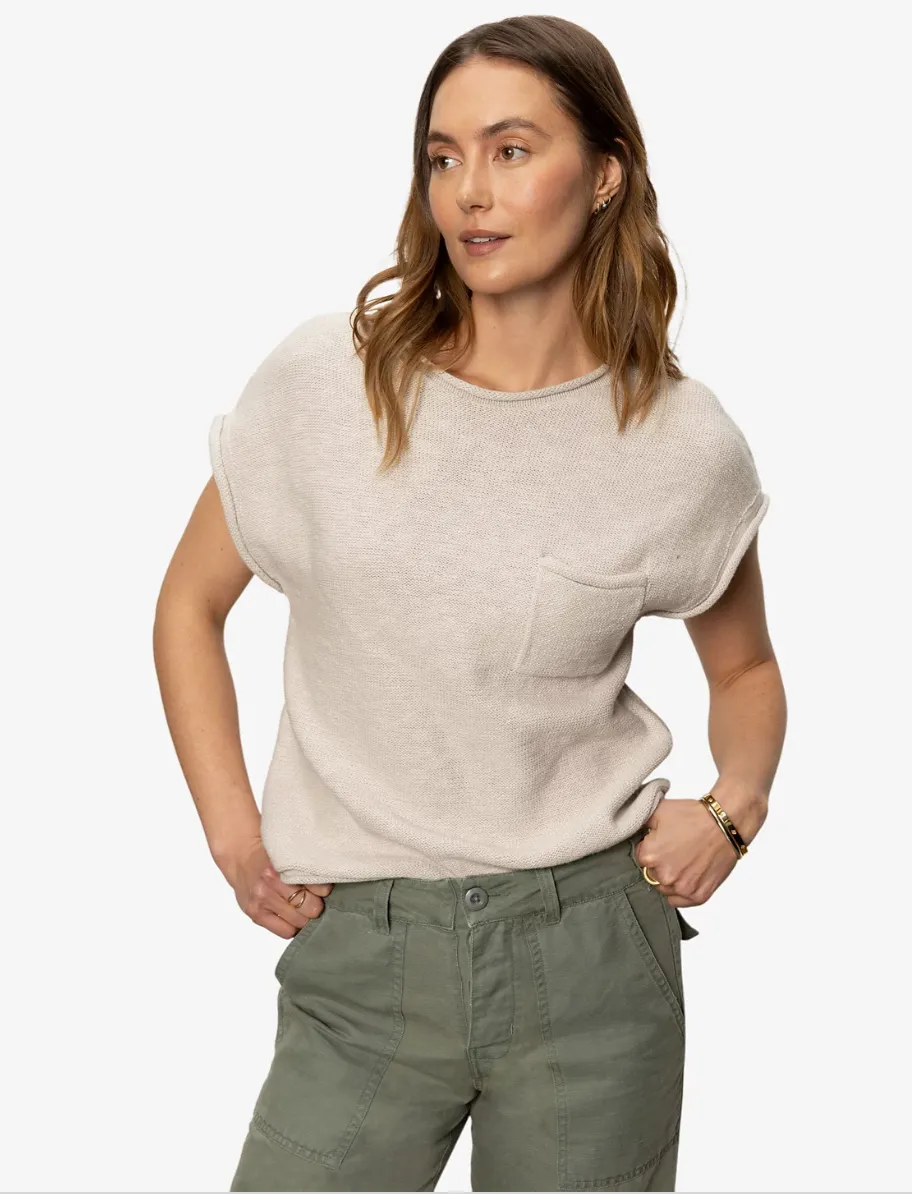 Flax Easy Sweater Tee