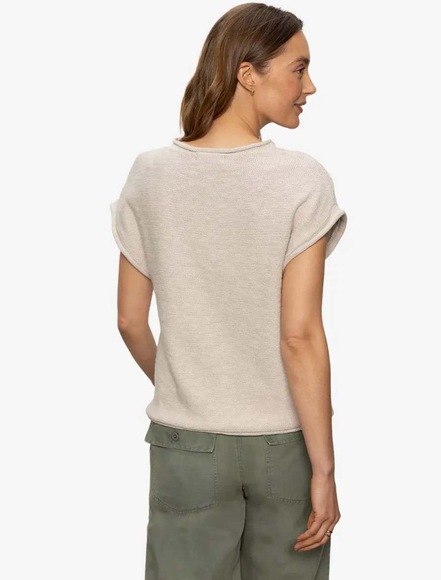 Flax Easy Sweater Tee