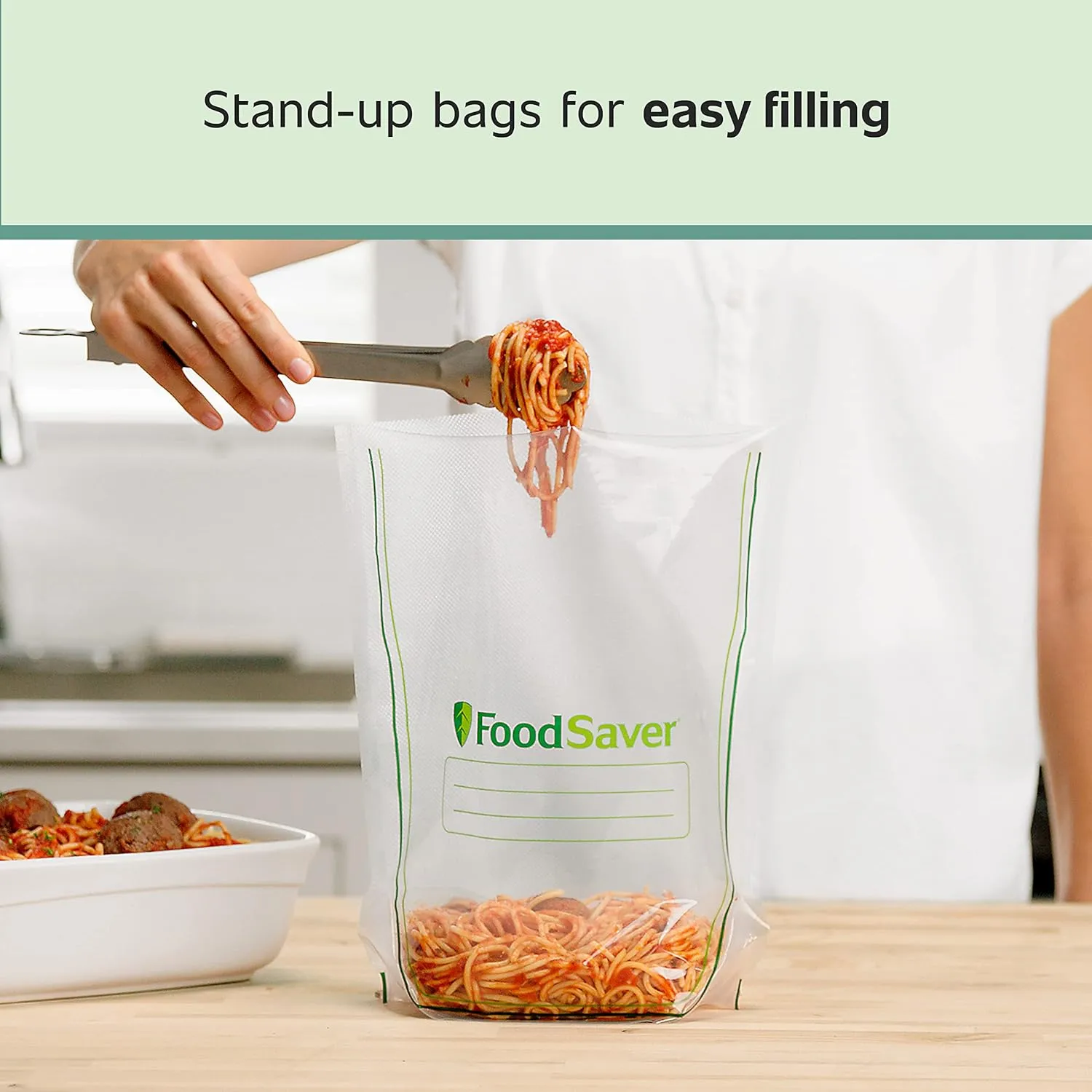 FoodSaver® Easy Fill Vacuum Sealer Bags, 1 Gal., 10 Count