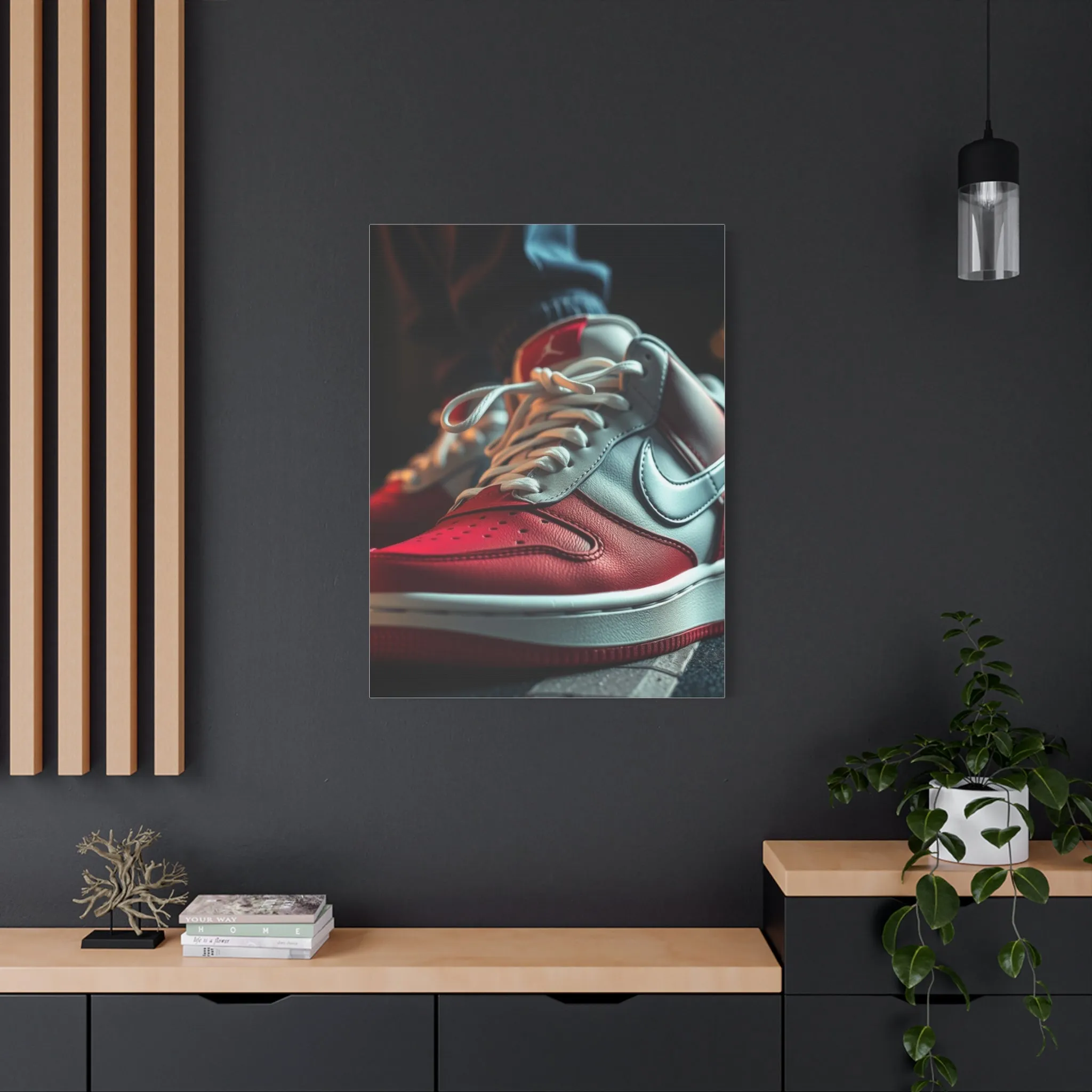 Footwear Aesthetic Tableau