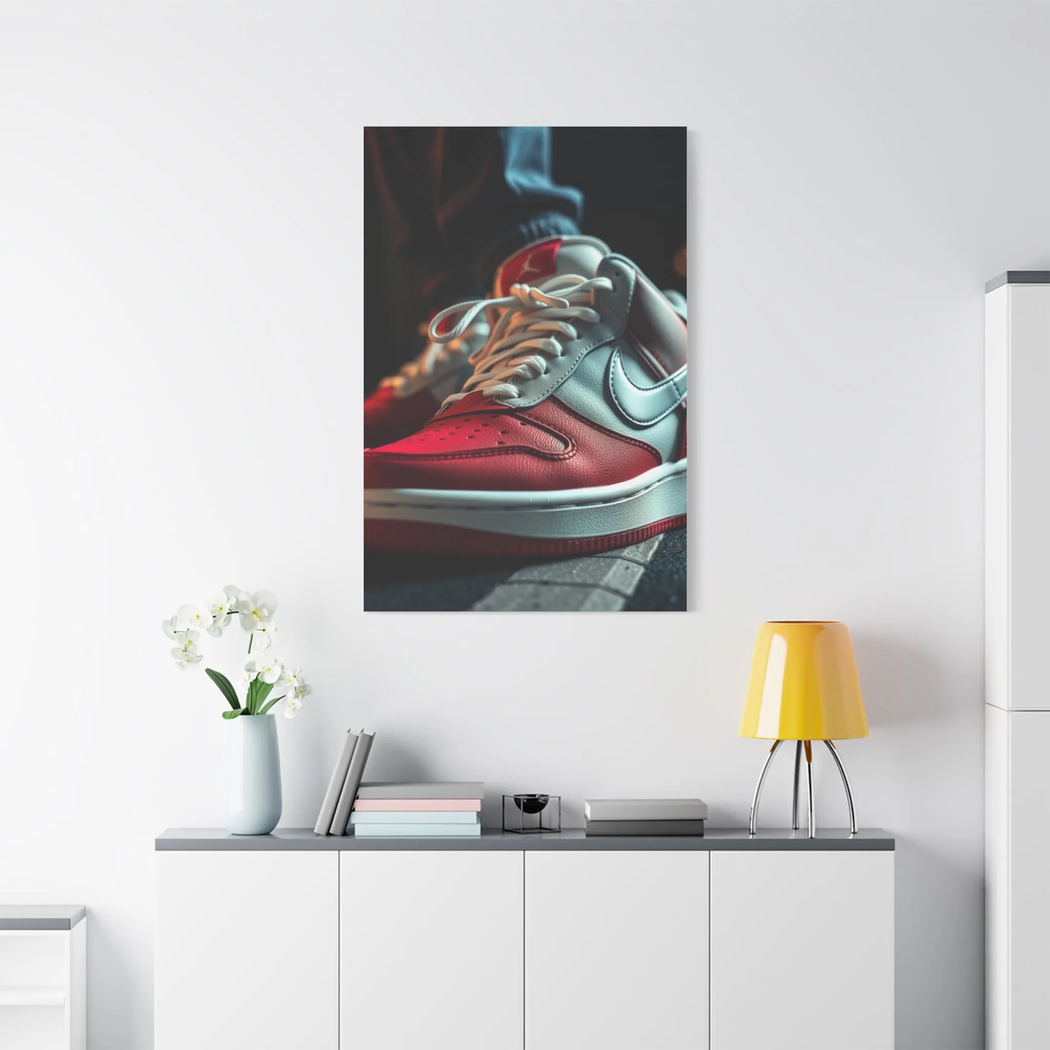 Footwear Aesthetic Tableau