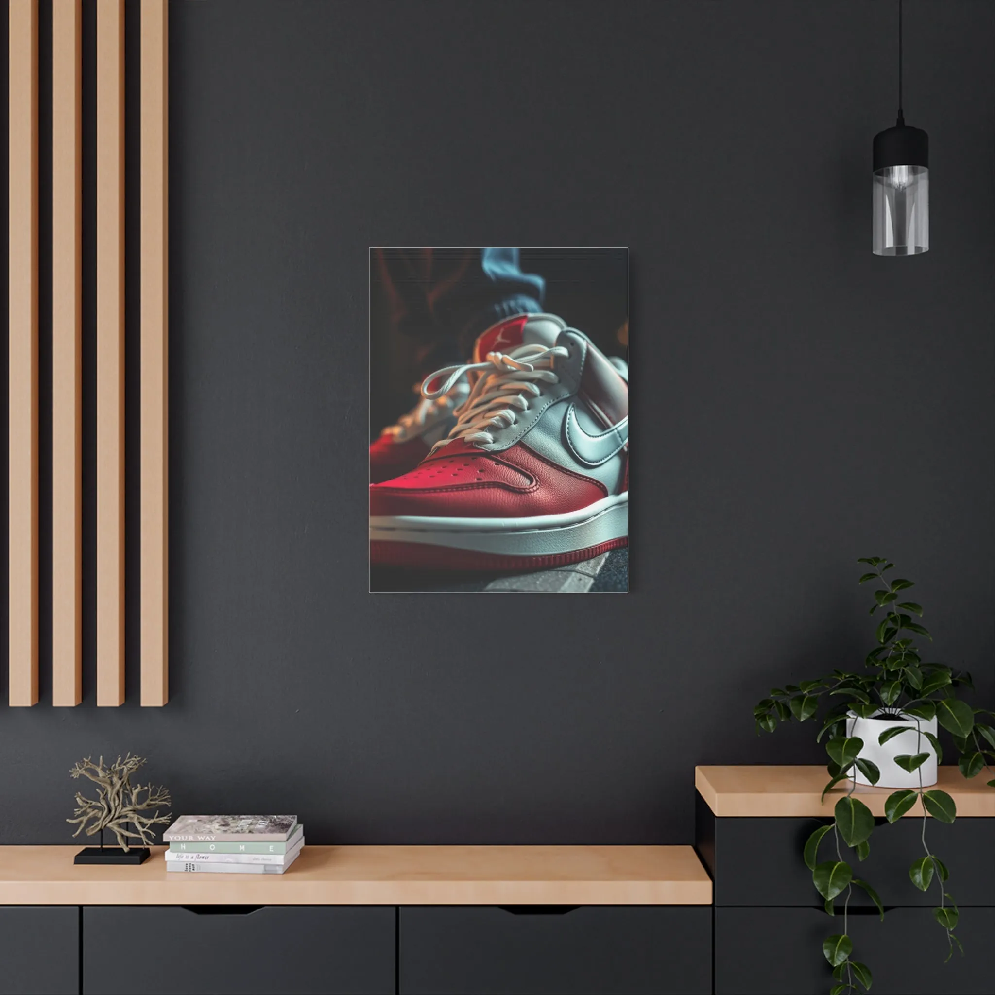 Footwear Aesthetic Tableau