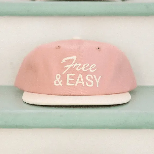 Free & Easy Two Tone Short Brim Snapback Hat
