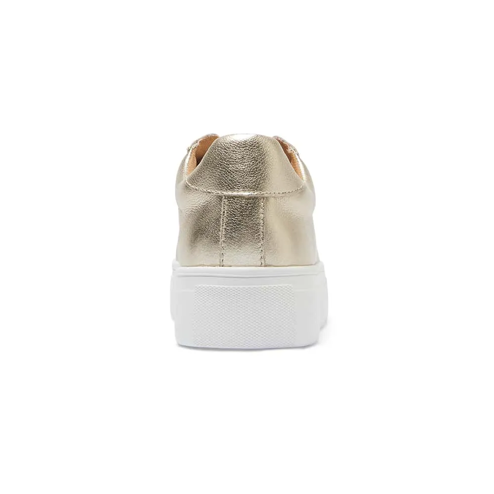 Frenzy Sneaker in Soft Gold