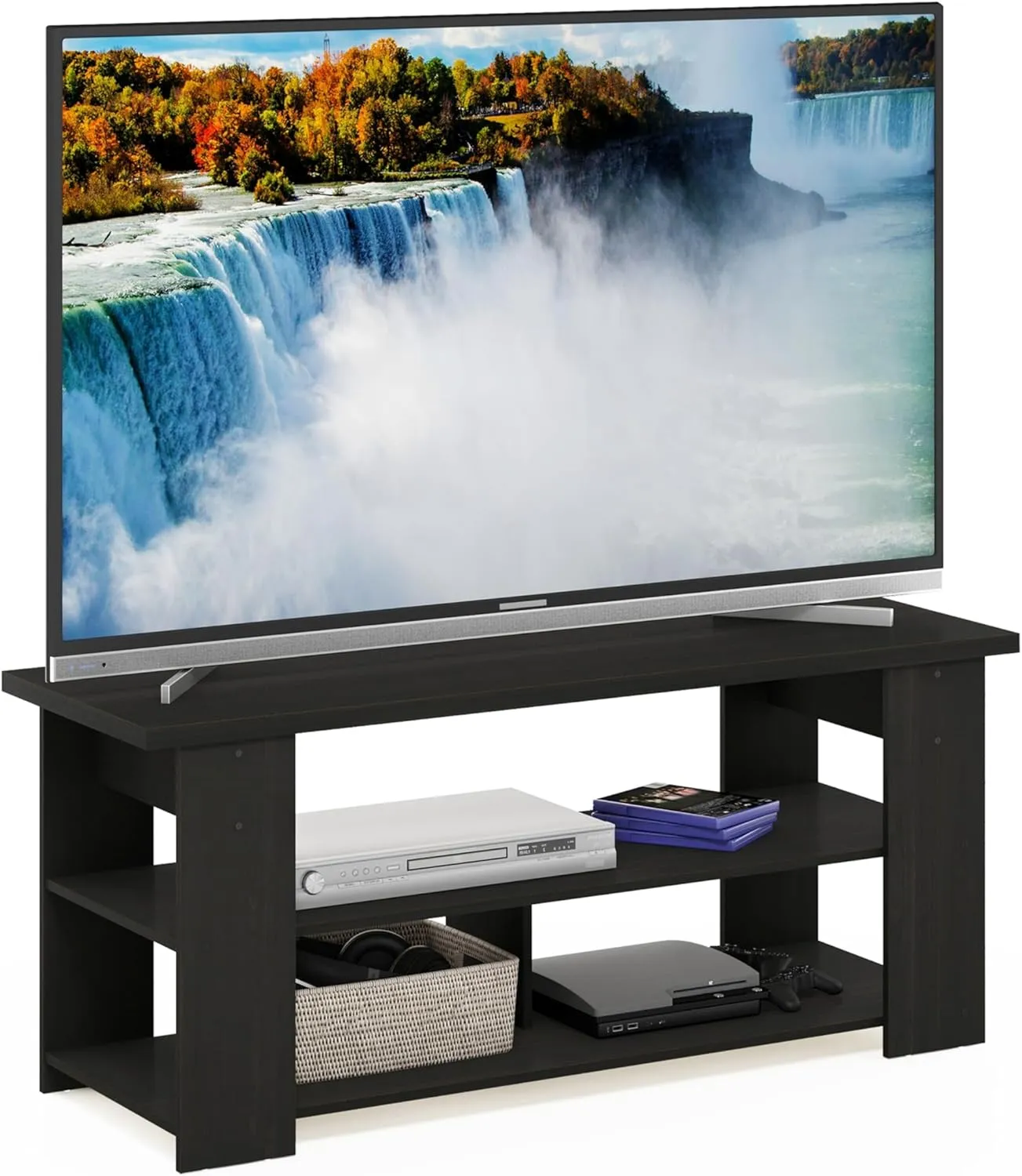 Furinno Jaya TV Stand, Espresso, 50