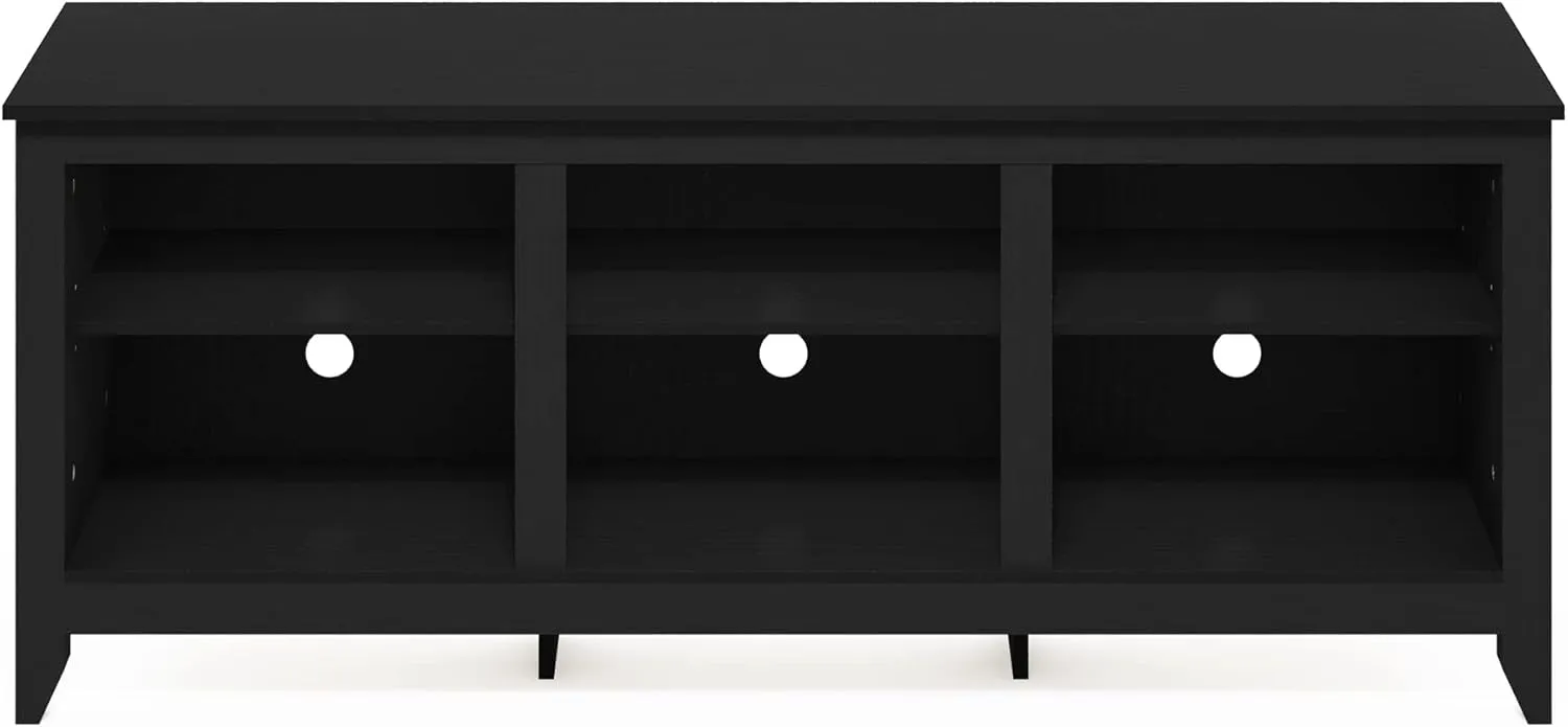 Furinno Jensen Entertainment Center for TV up to 65 Inch, 65-Inch, Americano