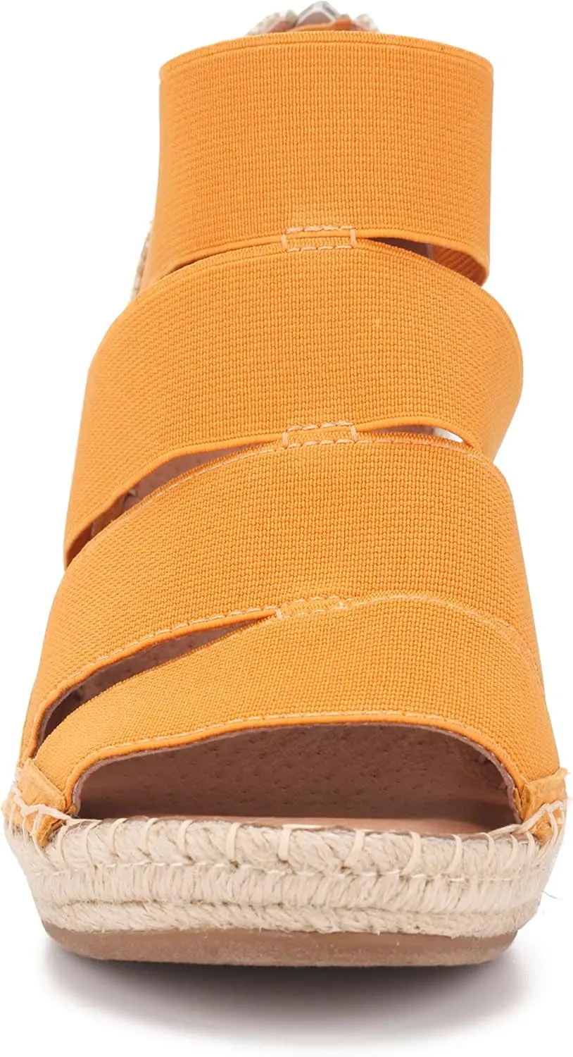 Gentle Souls by Kenneth Cole Women's Charli Four Elastic Heeled Sandal