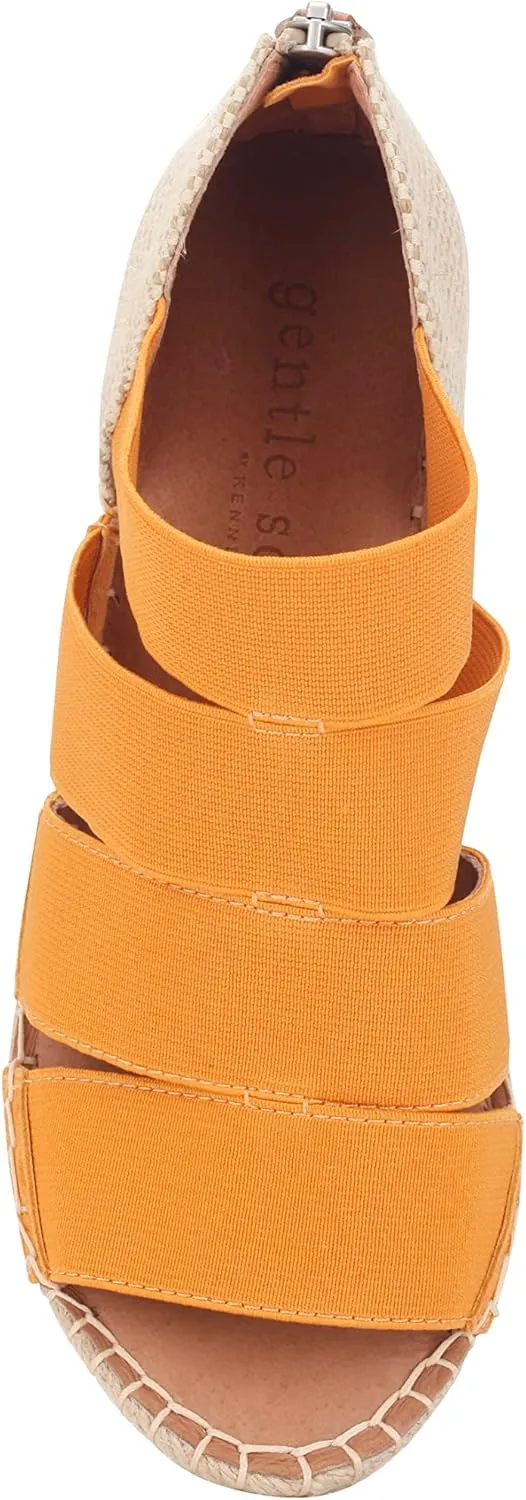 Gentle Souls by Kenneth Cole Women's Charli Four Elastic Heeled Sandal