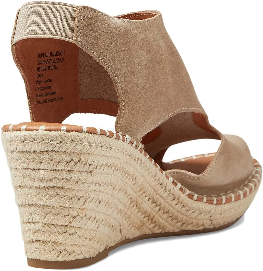 Gentle Souls by Kenneth Cole Women's Cody Espadrille Wedge Sandal