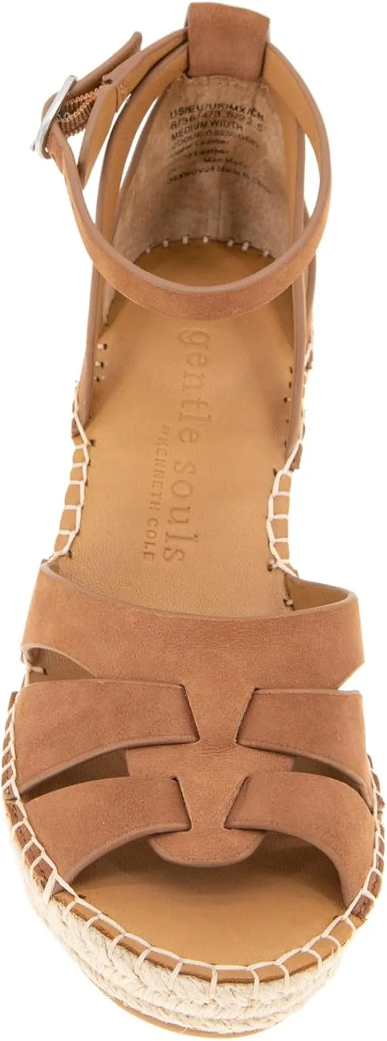 Gentle Souls by Kenneth Cole Women's Coolie Espadrille Wedge Sandal