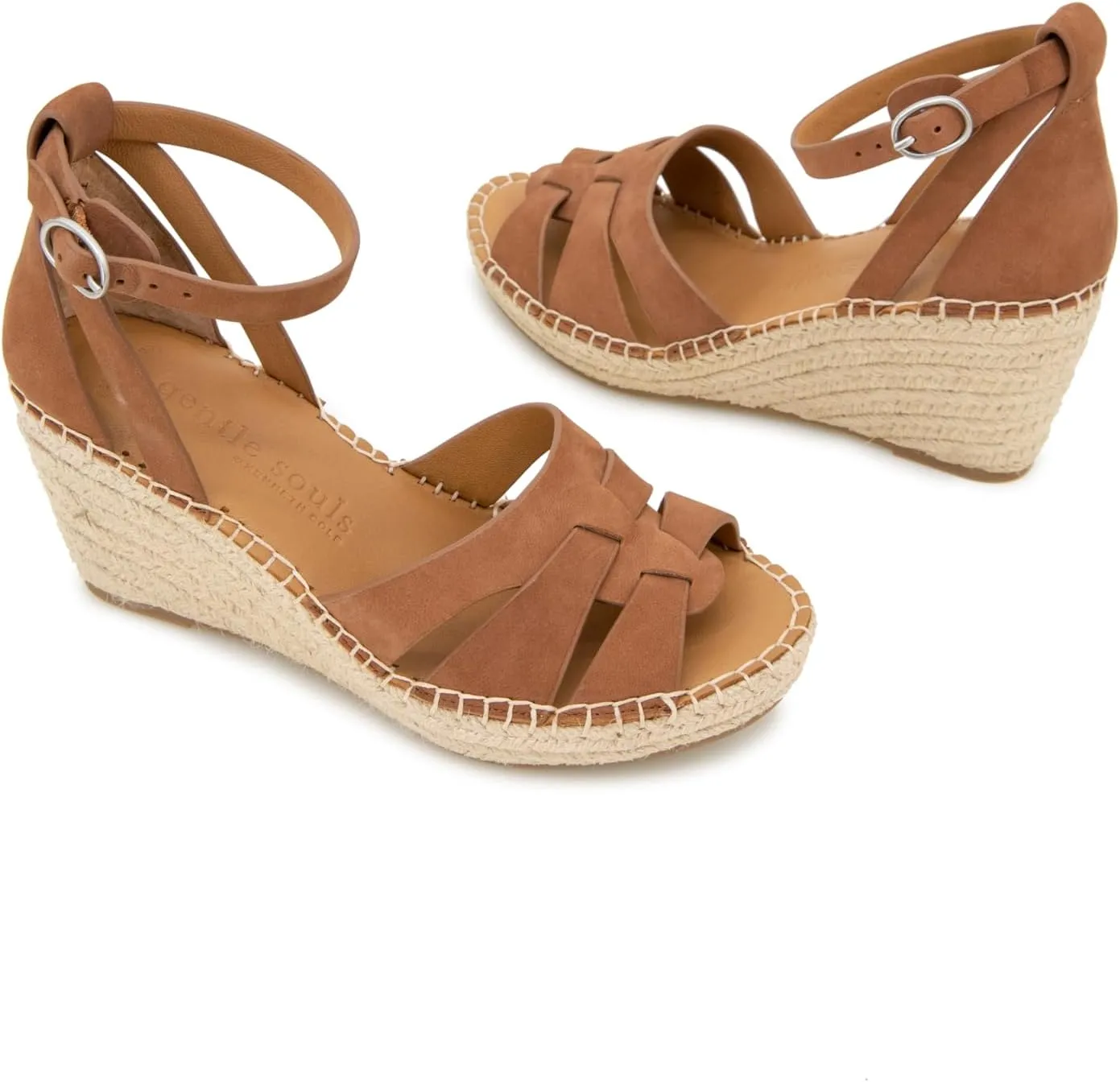 Gentle Souls by Kenneth Cole Women's Coolie Espadrille Wedge Sandal