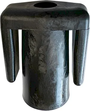 GeoCell BaseCaps - ½ inch Rebar Caps for Rebar Rods - Good for Pavers, Footing & More - Easy Installation of Safety Rebar Caps for Secure Stabilization