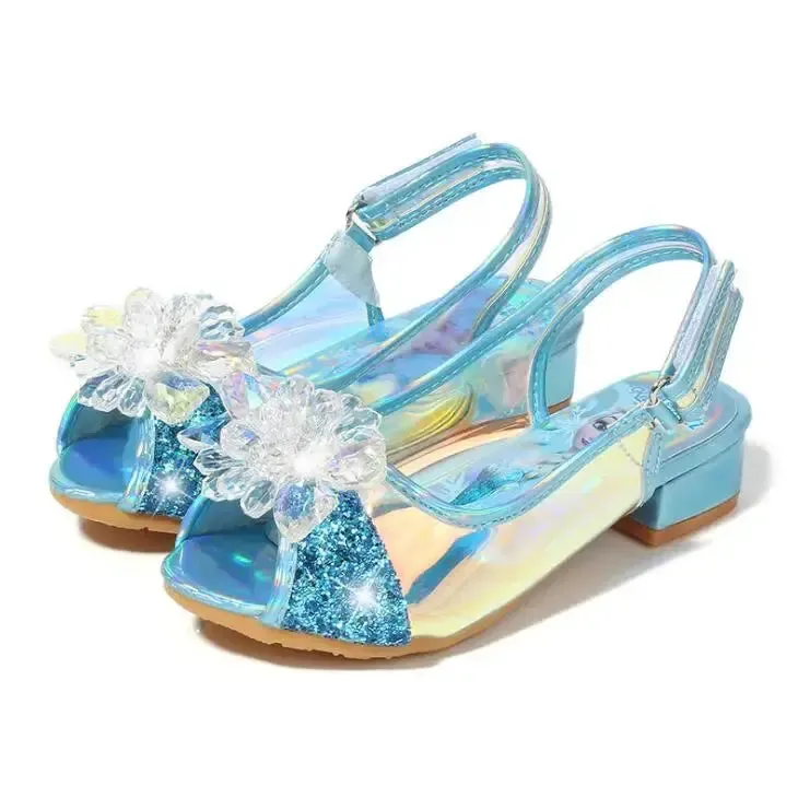 Girls Party Glitter Shoes Princess Sandals