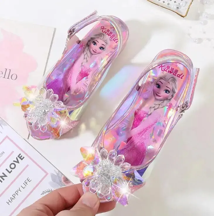 Girls Party Glitter Shoes Princess Sandals