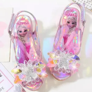 Girls Party Glitter Shoes Princess Sandals