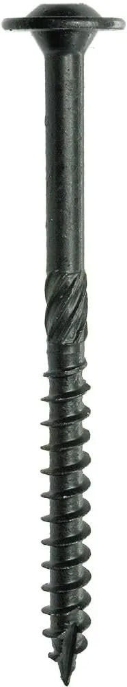 GRSSFW51621225-GRIP-RITE 5/16 X 2-1/2" PRIMEGUARD PLUS COATED T-30 STAR DRIVE WASHER HEAD COARSE THREAD TYPE 17 POINT STRUCTURAL SCREW 25 COUNT