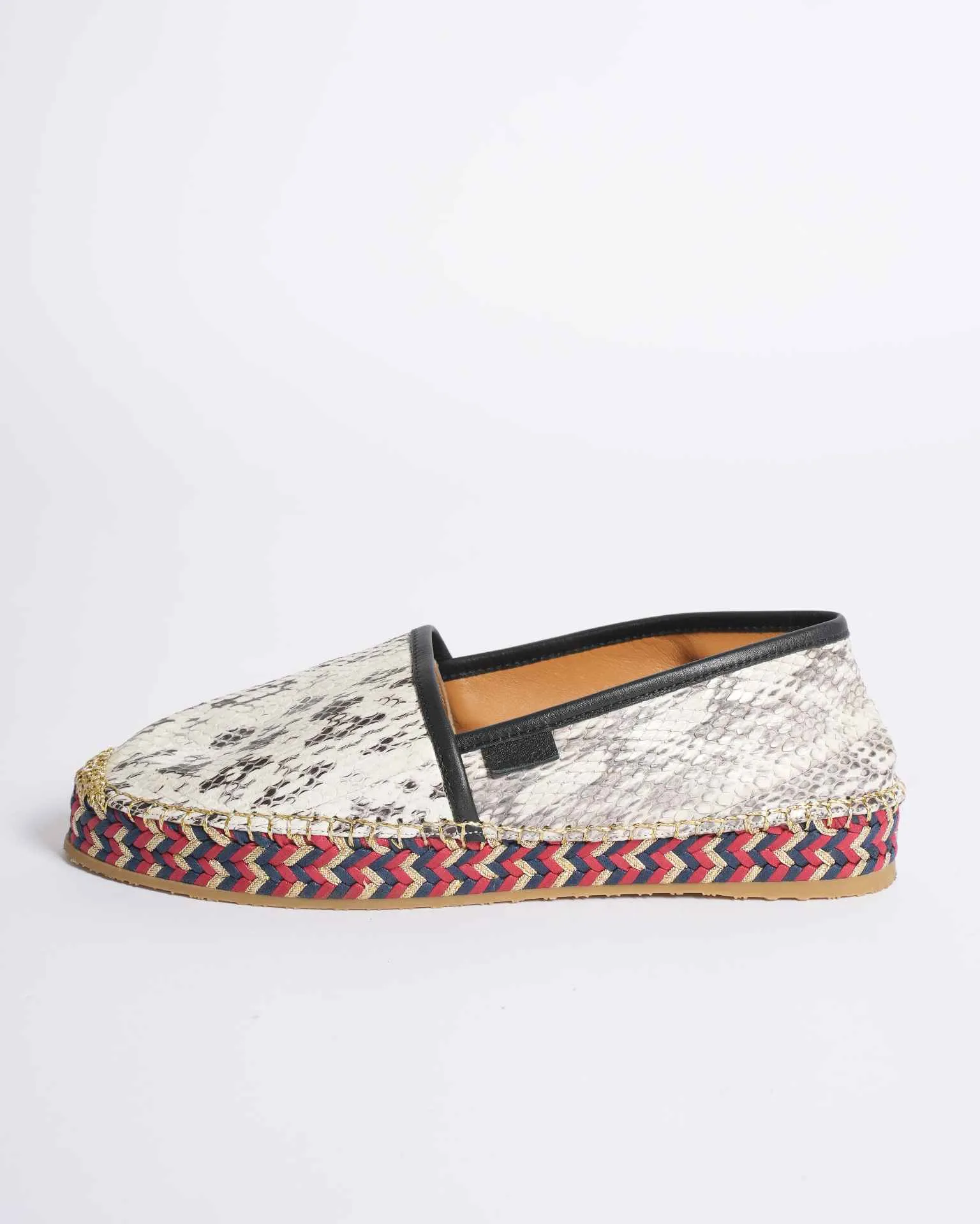 Gucci snakeskin espadrilles