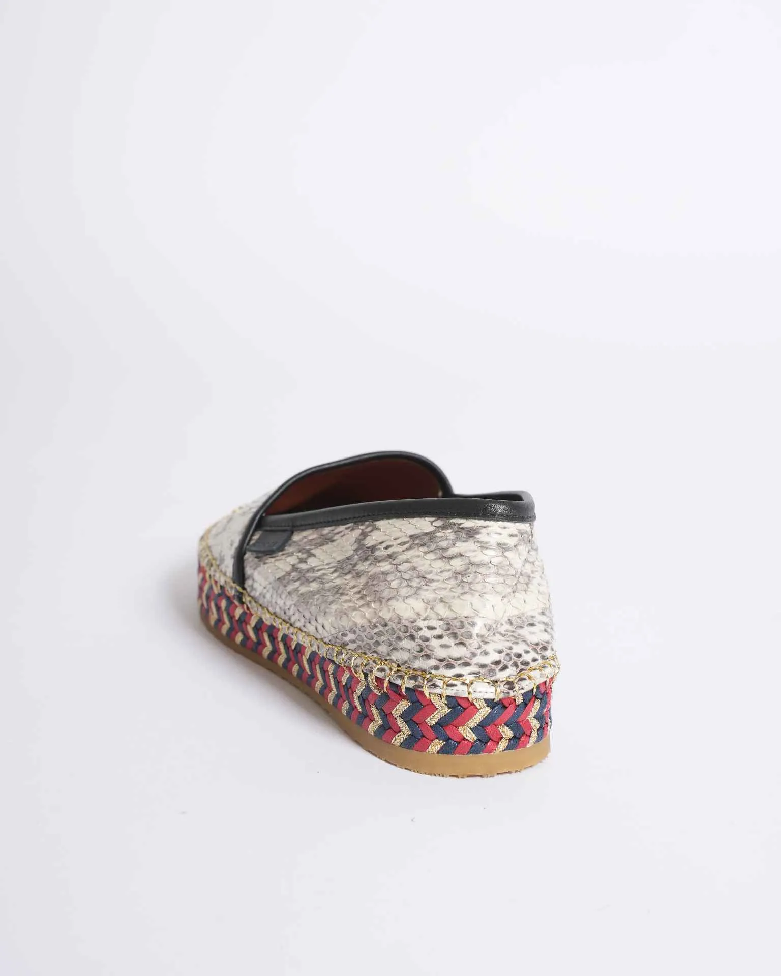 Gucci snakeskin espadrilles