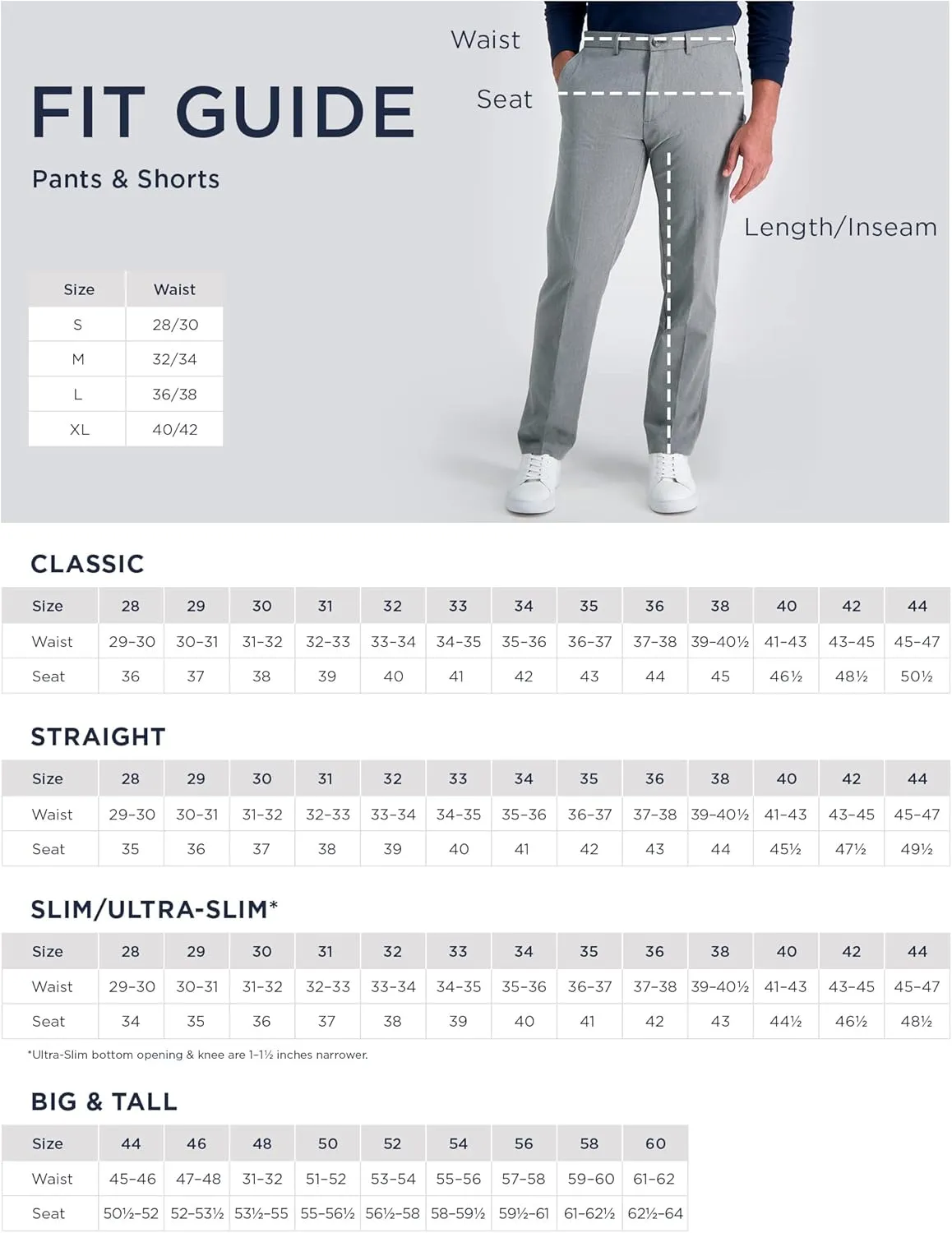 Haggar Men's E Clo Repreve Stria Classic Fit Flat Front Dress Pant
