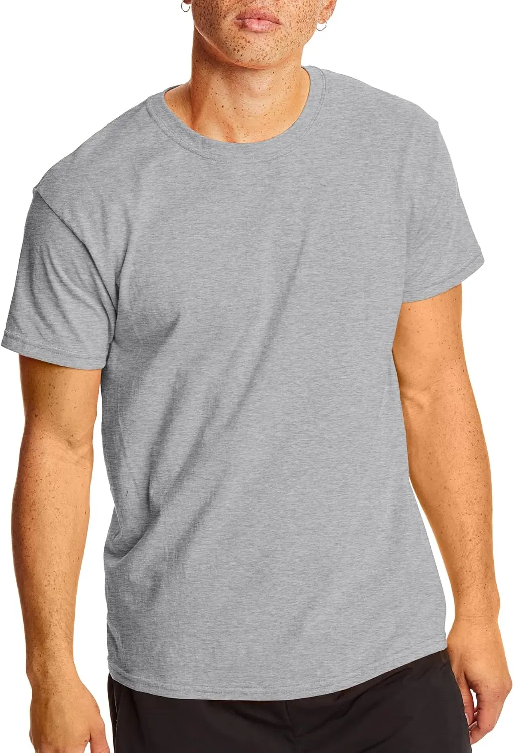 Hanes Men's X-Temp Performance T-Shirt Pack, Cotton Blend Moisture-Wicking Tees for Men, 2-Pack