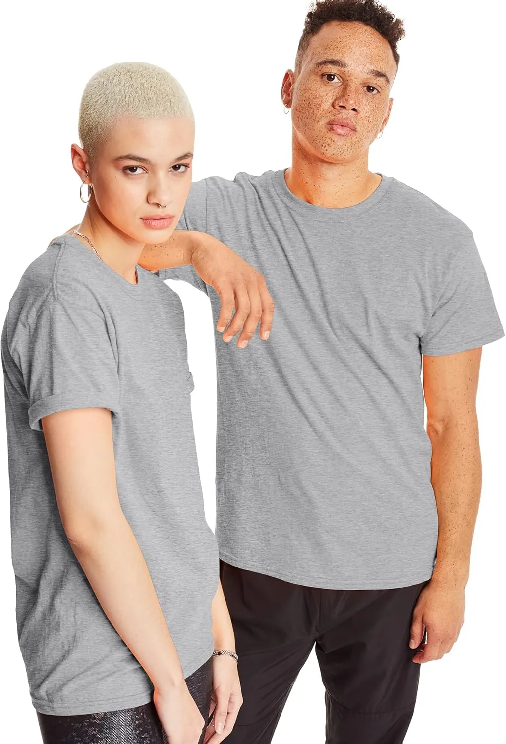 Hanes Men's X-Temp Performance T-Shirt Pack, Cotton Blend Moisture-Wicking Tees for Men, 2-Pack