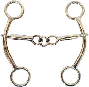 HILASON Goosetree Simplicity Bit Middle Mouthpiece | Horse Bit | Horse Bits Western | Walking Horse Bits | Training Horse Bit | Equine Bits | Bit for Horses