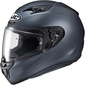 HJC i10 PLUS Solid Natural Motorcycle Helmet, DOT Approved (Semi Flat Anthracite, XXX-Large)