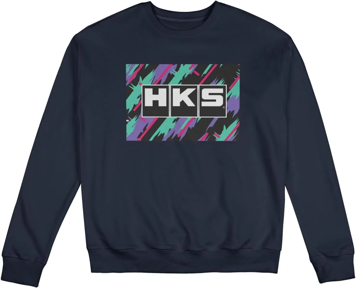 Hks Japanese Aftermarked Car Parts Sweatshirt Unisex Crew Neck Sweatshirt Casual