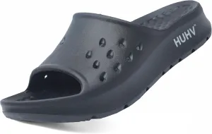 HUHV Women's MAX Cushion Arch Pod Tech Recovery comfort Slide Sandal with Comfort Orthotic Arch Support and our Proprietary HEALIUM Foam Technology