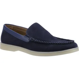 Hush Puppies Leon Suede Men's Navy Loafers