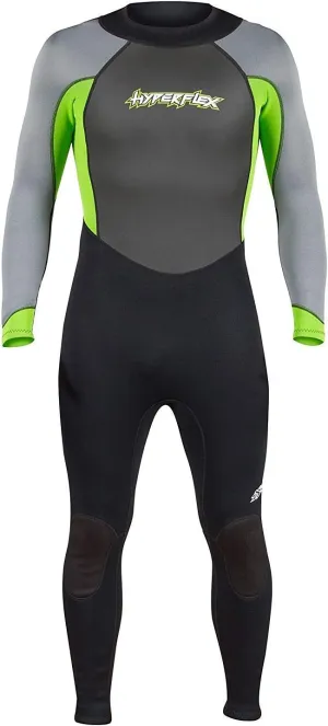 Hyperflex Access Men’s and Women’s Full Body 3mm Backzip Wetsuit - Warm 4-Way Stretch Neoprene - Adjustable Collar and Flat Lock Construction - High Performance 50  UV SHIELD