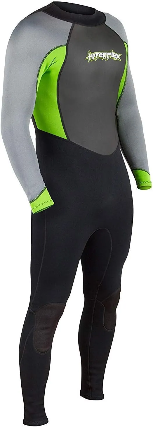 Hyperflex Access Men’s and Women’s Full Body 3mm Backzip Wetsuit - Warm 4-Way Stretch Neoprene - Adjustable Collar and Flat Lock Construction - High Performance 50  UV SHIELD