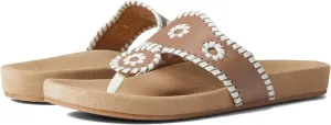 Jack Rogers Jacks Comfort Sandal Truffle/Bone 5 M