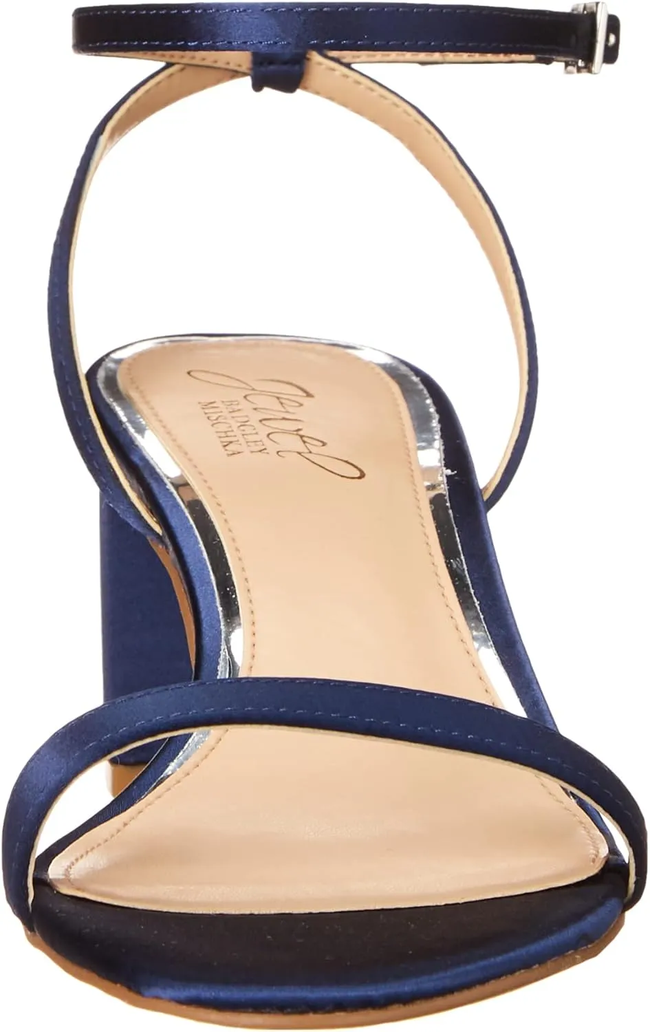 Jewel Badgley Mischka Danni II Low Block Heel Sandal