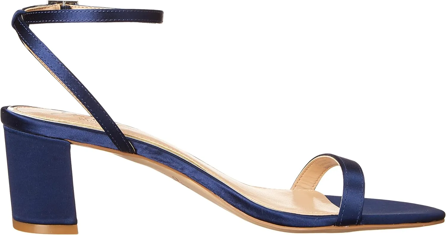 Jewel Badgley Mischka Danni II Low Block Heel Sandal