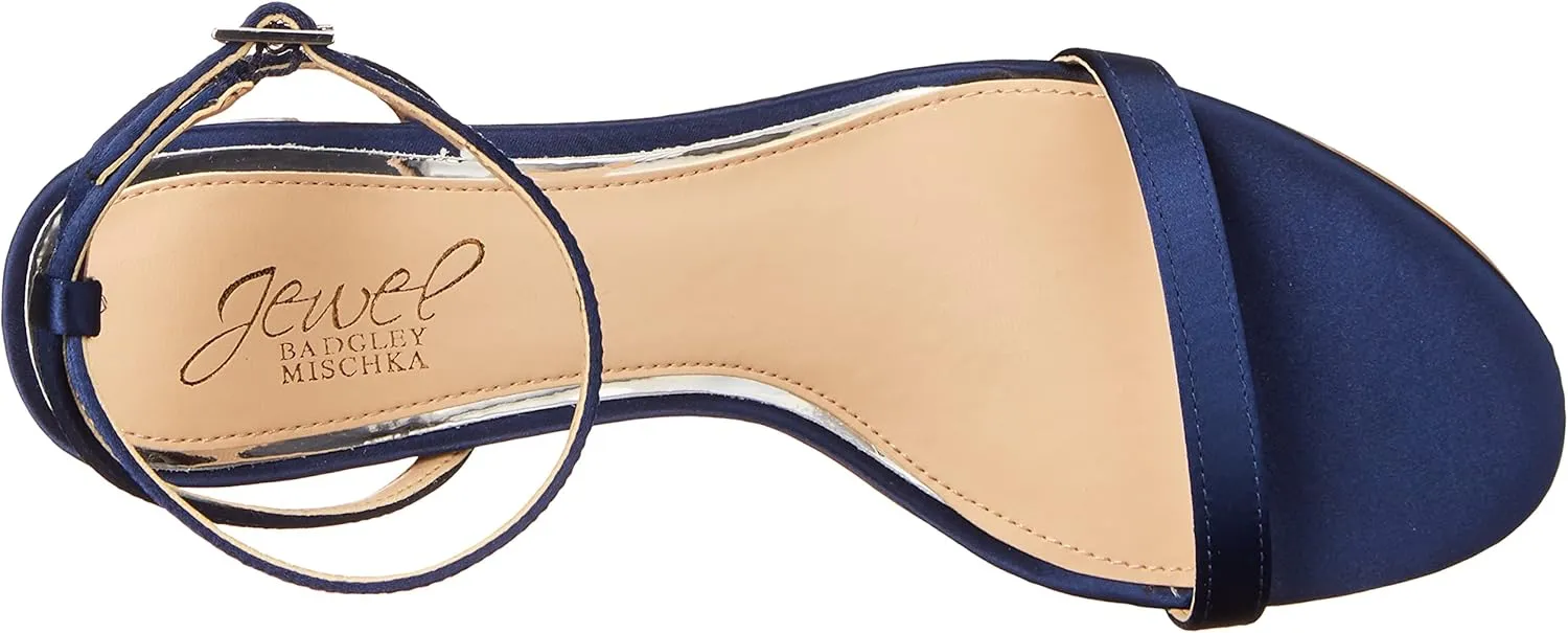 Jewel Badgley Mischka Danni II Low Block Heel Sandal