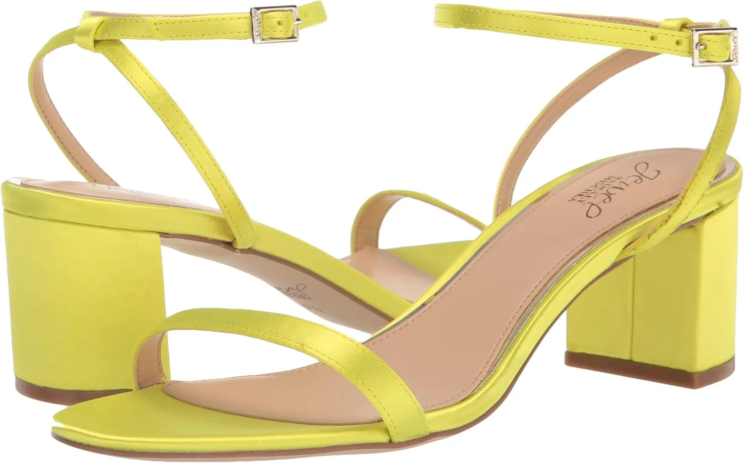 Jewel Badgley Mischka Danni II Low Block Heel Sandal