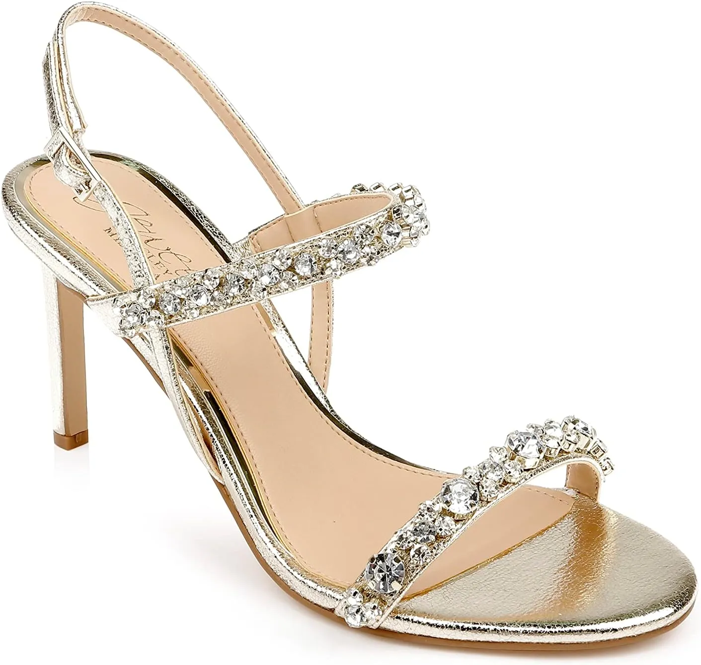 Jewel Badgley Mischka Donna Stiletto Sandals