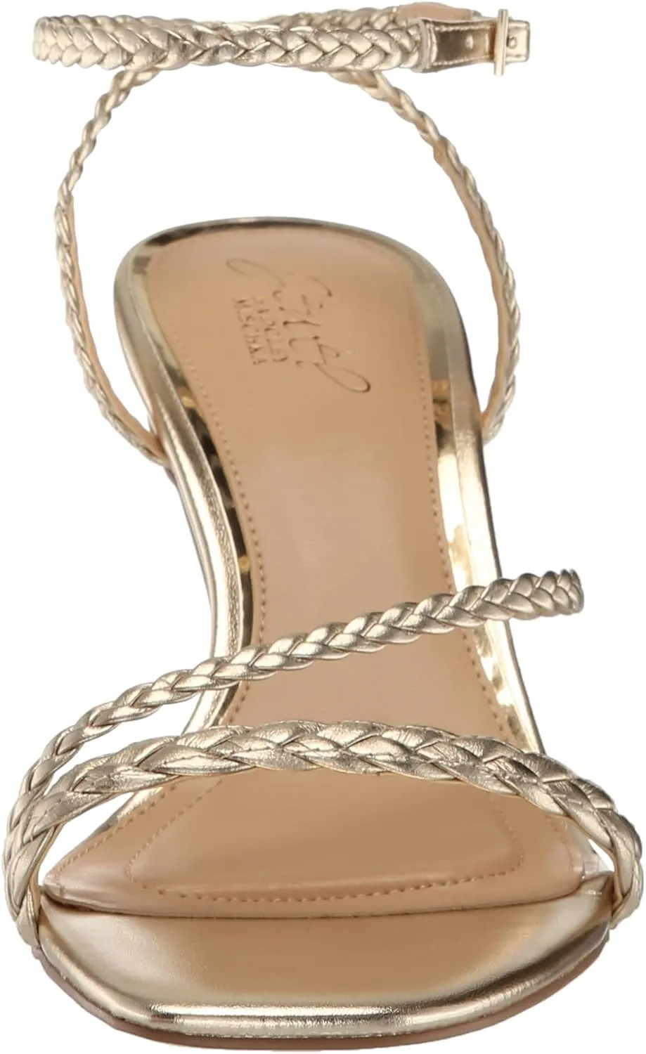 Jewel Badgley Mischka Helia Delicate Braided Sandal