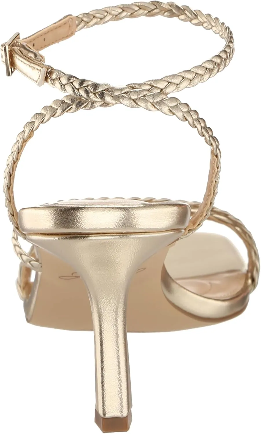 Jewel Badgley Mischka Helia Delicate Braided Sandal