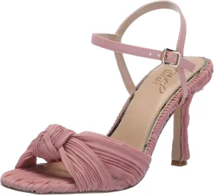 Jewel Badgley Mischka Hydee Pleated Stiletto Sandal