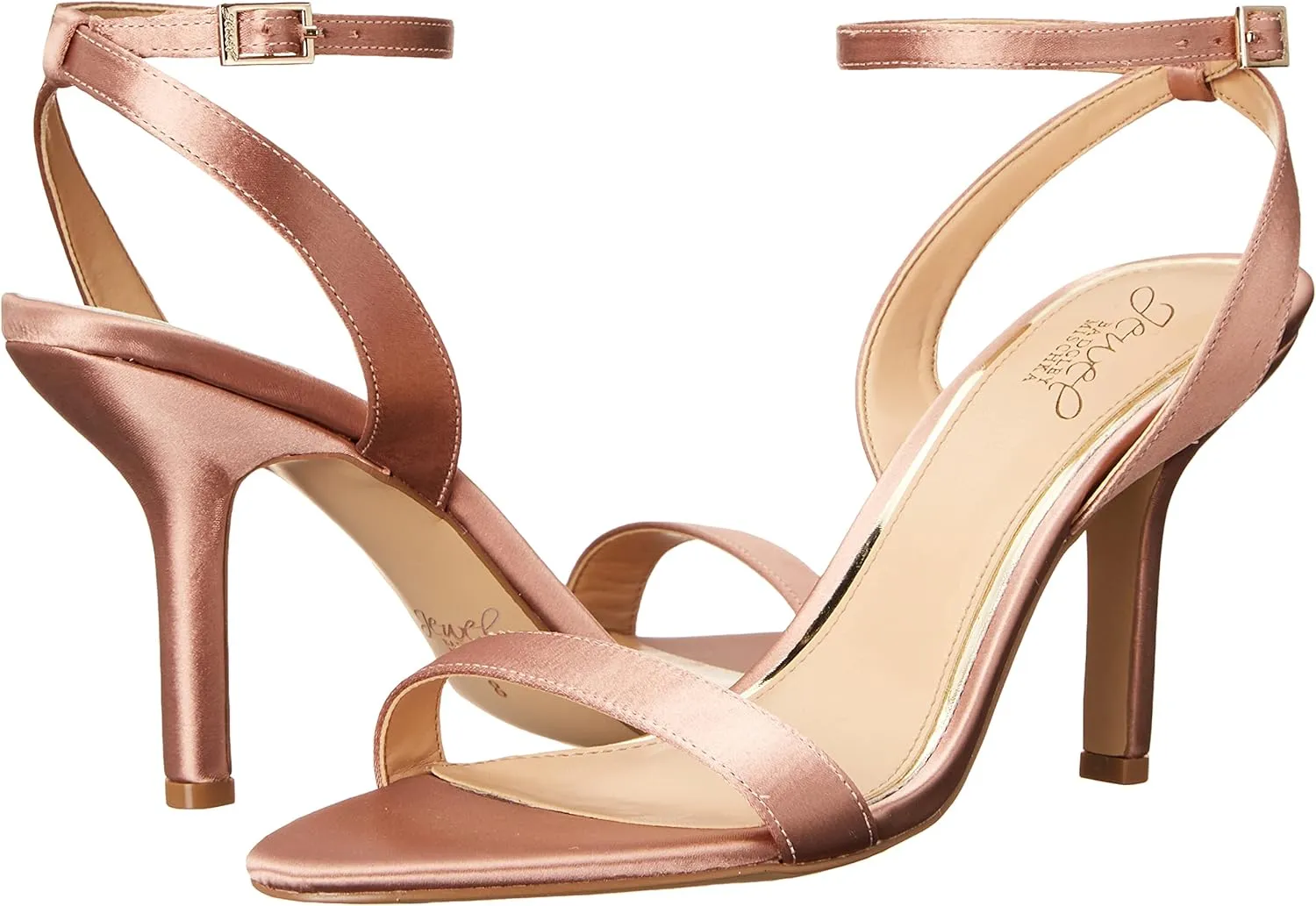 Jewel Badgley Mischka Ojai II Crystal Adorned Sculpted Stilettos