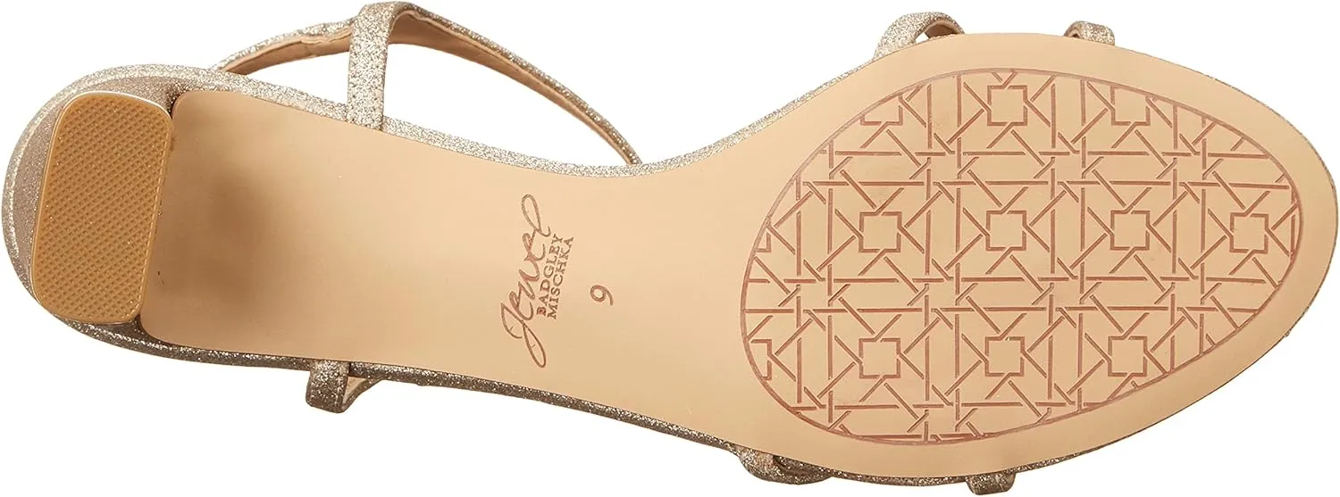 Jewel Badgley Mischka Omari Block Heel