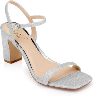 Jewel Badgley Mischka Rayla Block Heel Sandal